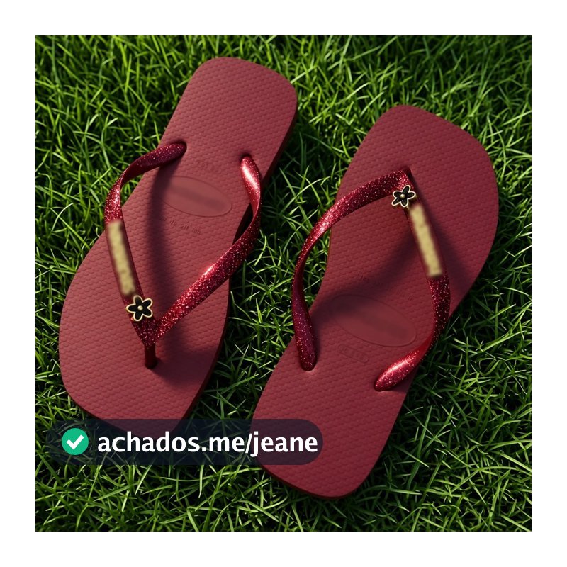 Chinelo Feminino Rasteirinha com Glitter e Strass Confortável Elegante