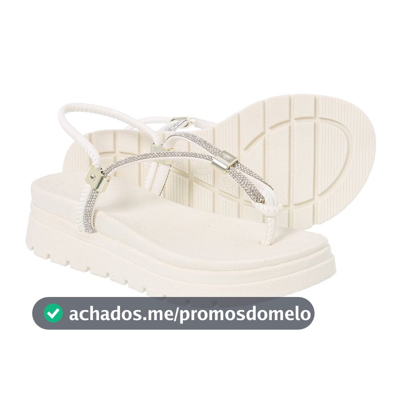 Sandália Infantil Feminina com Strass Brilho e Elegância Casual Confortável