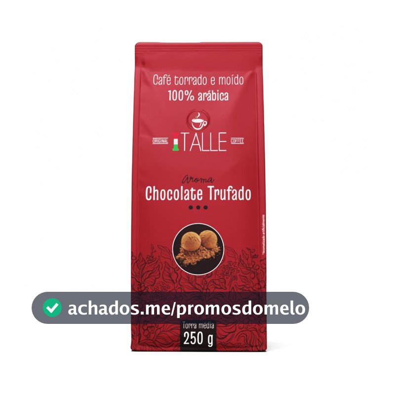 Café Aromatizado Cafe Torrado e Moido Café Italle Sabores Aroma 250g