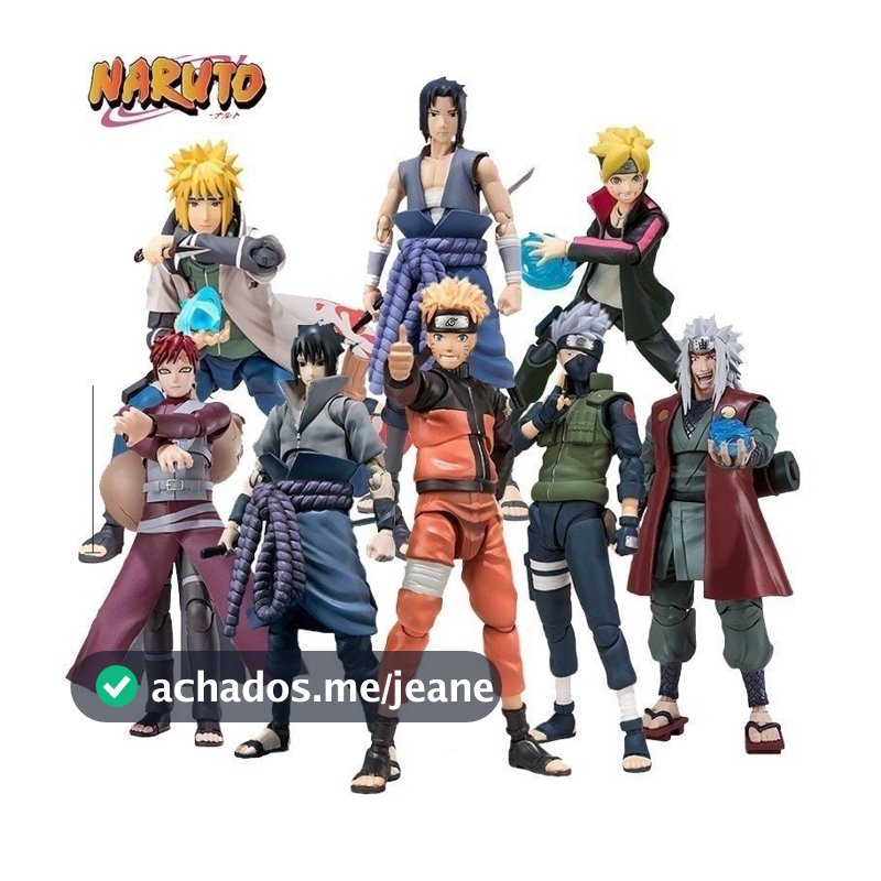 SHF Kakashi Itachi Sasuke Uchiha Gaara Namikaze Minato Sh Figuarts Figura De Ação Modelo ILY2 VWKY