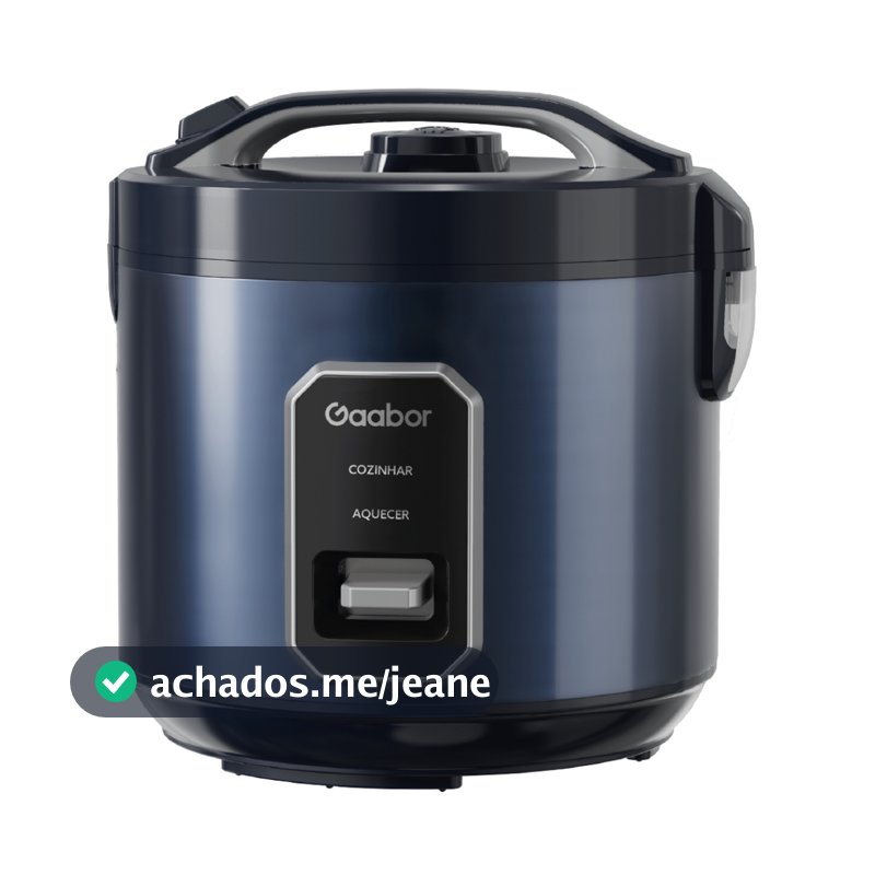 Panela Elétrica De Arroz Marinus 15 Xícaras 2.2L Gaabor 127v 700w Cor Azul Escuro Frequência 60hz