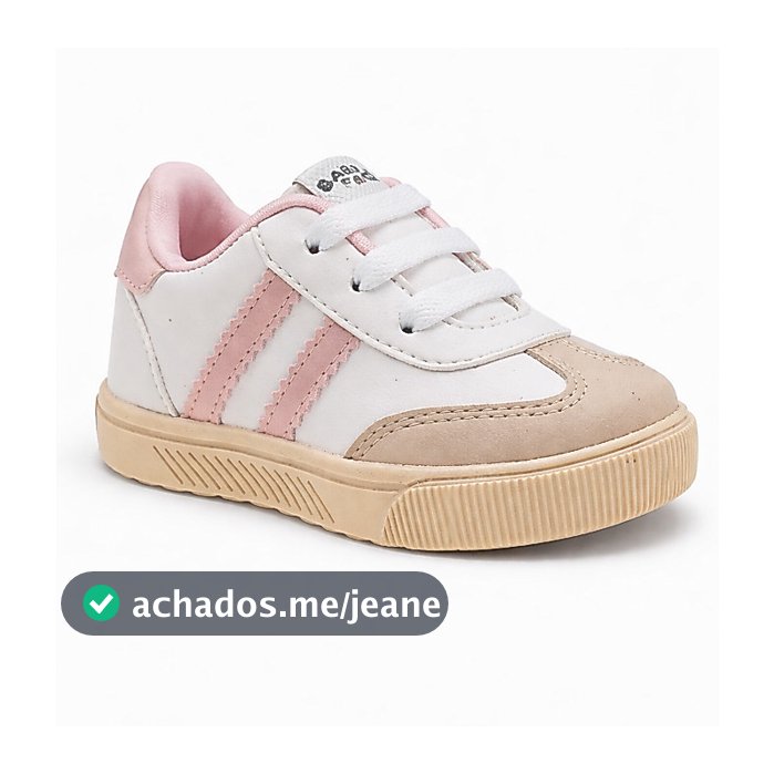 Tenis mini blogueirinha infantil listras