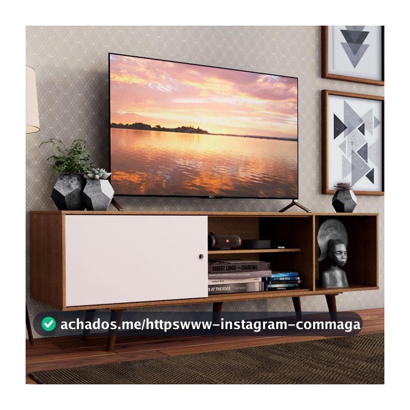Rack Madesa Dubai para TV até 65 Polegadas com Pés 02