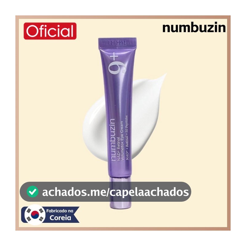NUMBUZIN No.9 NAD+ Creme Olho com Tóxico Volumoso para a Retina  20 ml1/ 20 ml2/20 ml3