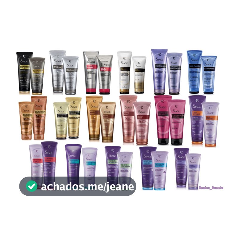 Kit Eudora / Siàge /  Shampoo + Condicionador / Instance