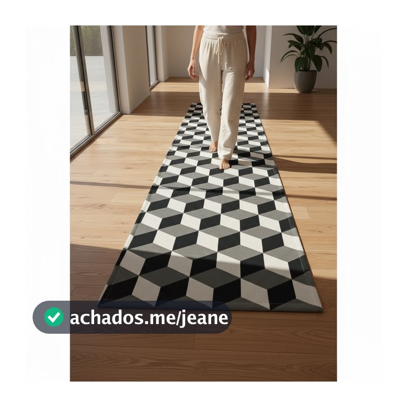 Passadeira de cozinha Antiderrapante corredor 3 metros promoção black friday