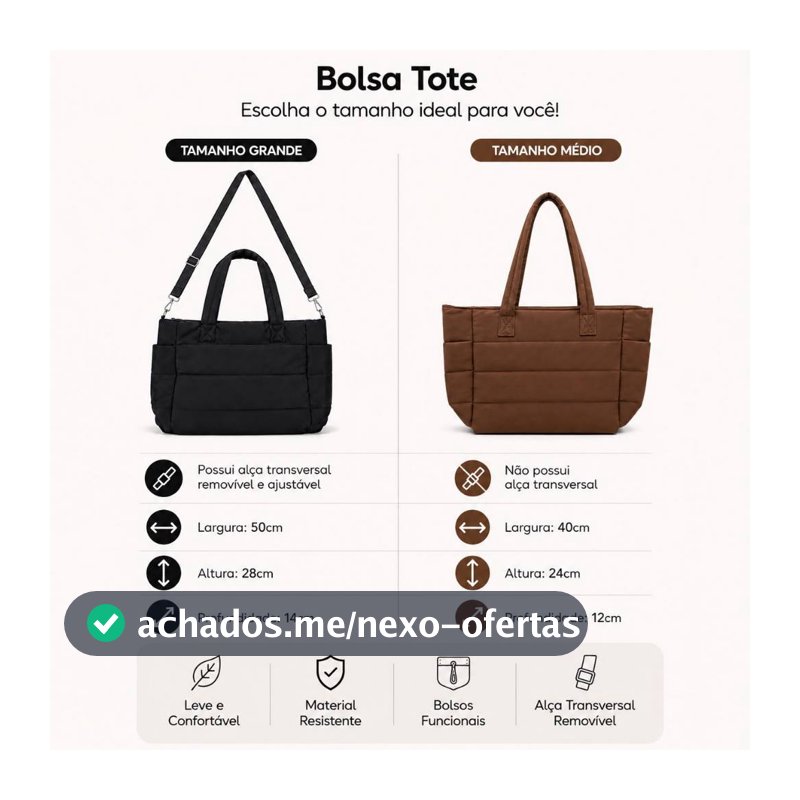 Bolsa Tote Feminina De Grande Capacidade Impermeável Versátil Para O Dia a Dia Bolsa De Ombro