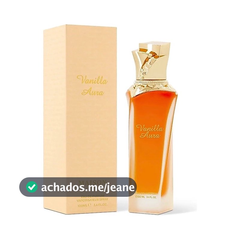 Perfume Árabe Vanilla Aura Maison Asrar Eau de Parfum 100ml Original