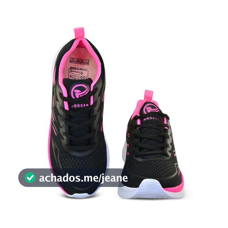 Tênis Esportivo Feminino Casual Academia Caminhada Confortável