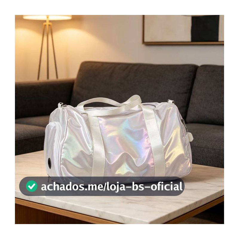 Bolsa Feminina Gradiente Impermeável e Dobrável – Mão e Ombro, Academia e Viagens Curtas