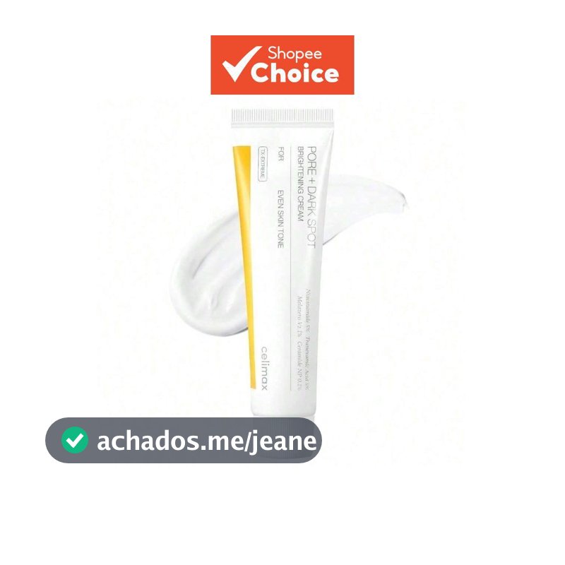 Celimax Pore + Creme Iluminador Para Manchas Escuras | Com Niacinamida , Ácido Tranexâmico , Minimizador De Poros , Não
