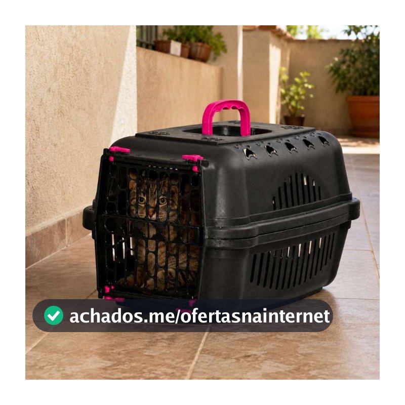 Caixa Transporte Pet Cachorros Cães Gatos Coelhos N1 N2 N3