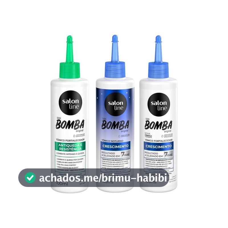 Kit Tônicos de SOS Bomba