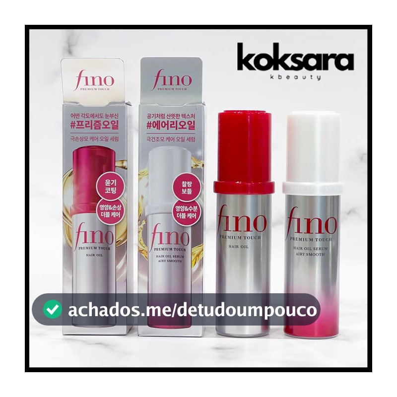 Fino Premium Touch Hair Oil 70ml, Oil Serum Airy Smooth 70ml