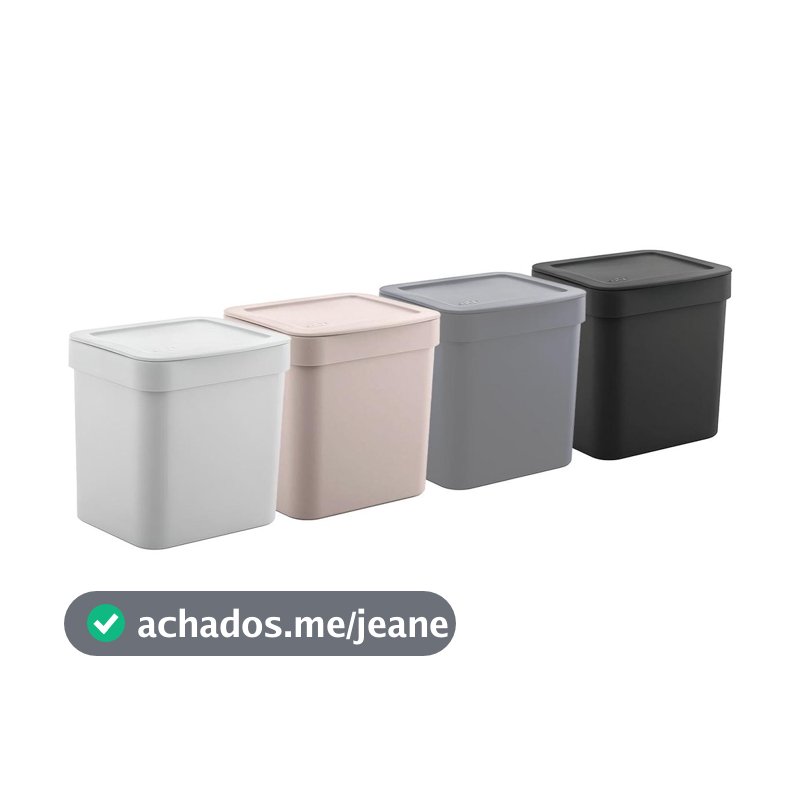Lixeira Para Pia De Cozinha Trium 4,7 Litros LX505 - Ou