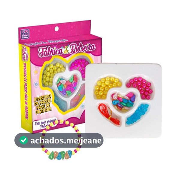 Pulseiras Criativas Infantil com Miçangas Kit – Faça Você Mesma