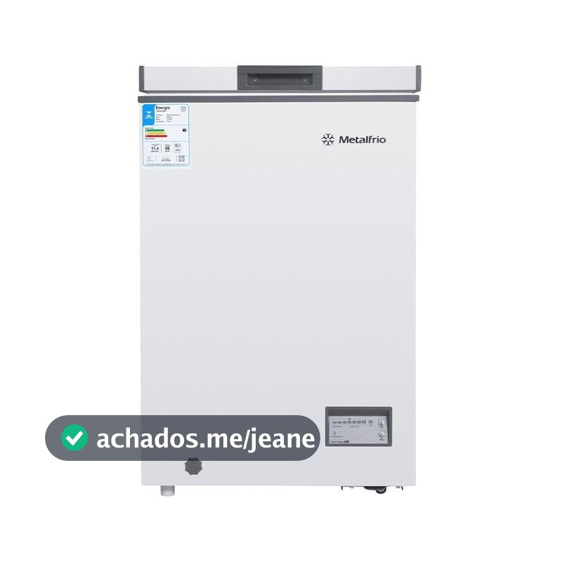 Freezer Metalfrio DA100 100L Inverter Bivolt Branco