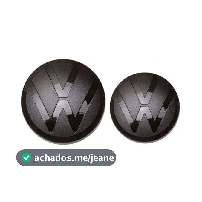 Kit Emblemas Aplique Volkswagen Virtus Dianteiro E Traseiro