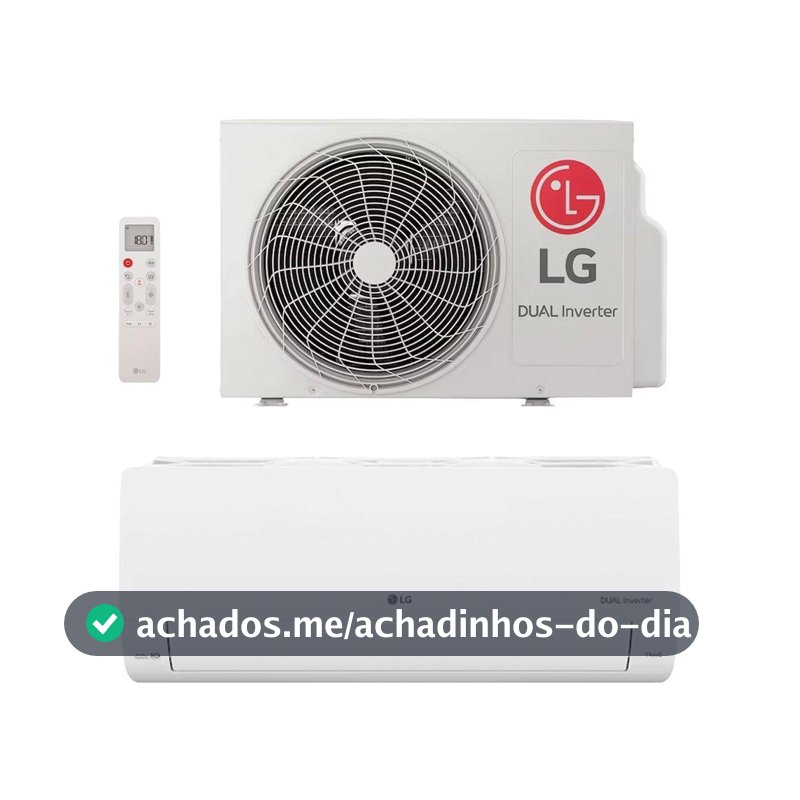 Ar Condicionado LG 9000 BTU S3NQ09AA31F Dual Inverter Frio