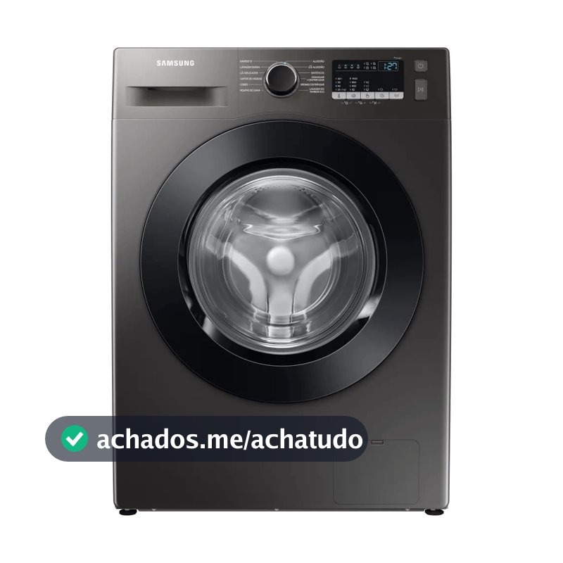 Lavadora Digital Inverter Samsung  WW11T Inox 11kg