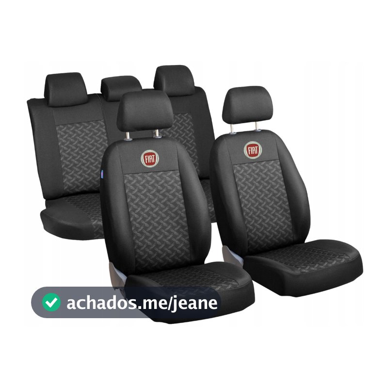 Capa Para Bancos Automotivos Tecido Original Fiat Uno Siena Palio Punto Todas Versões