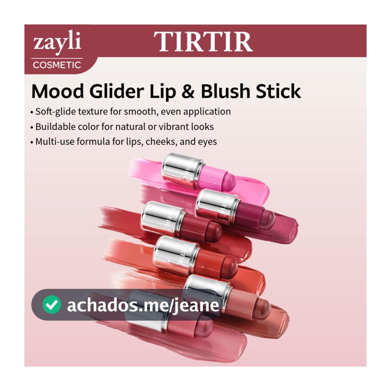 Batom E Blush TIRTIR Mood Glider