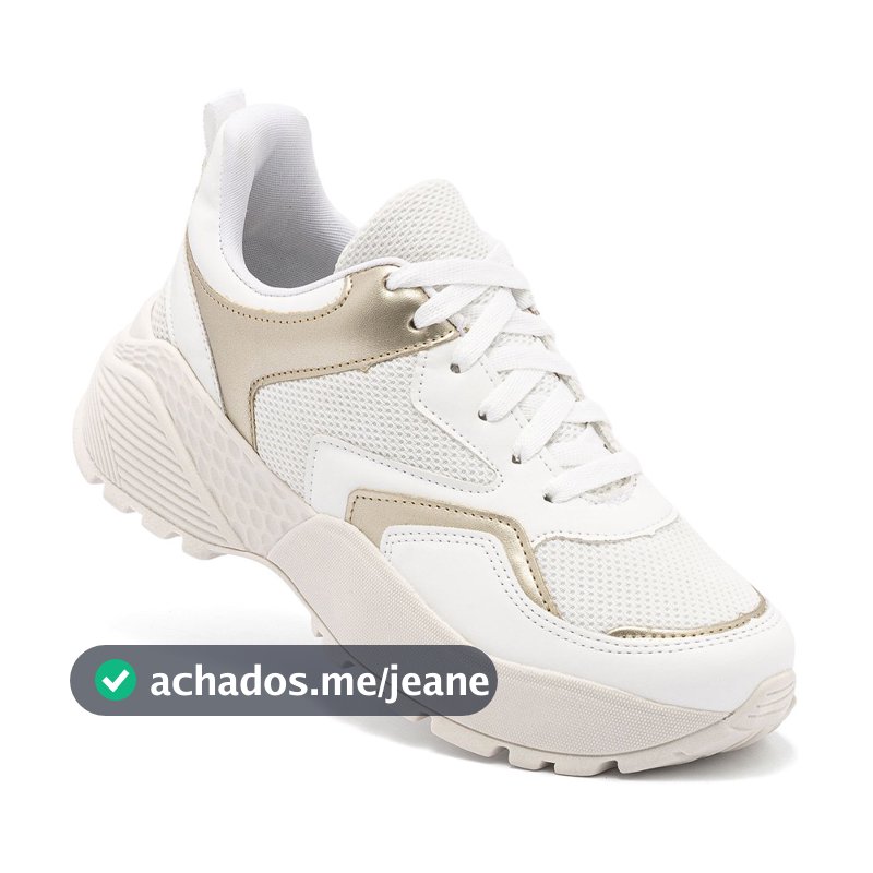 Tênis Feminino Sofiolí Chunky Sneaker Casual Moderno Confortável Estiloso Original Moda