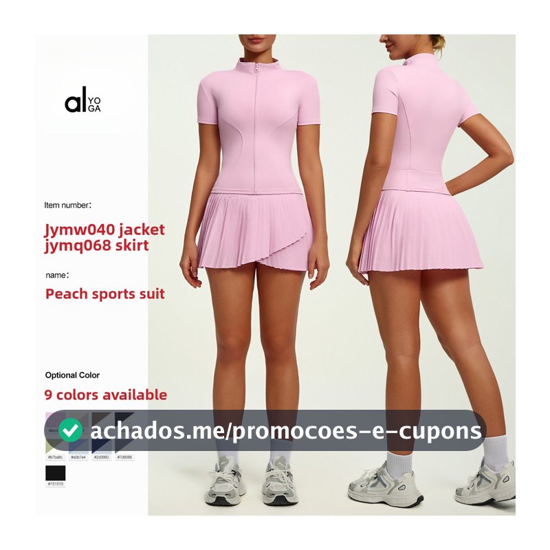 Terno de Yoga Badminton tênis corrida ciclismo esportes ao ar livre mulheres