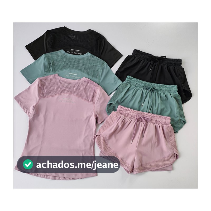 Exercise Suit Two-Piece Set Women Summer Quick-Drying Yoga Clothes Outdoor Running Yoga Sports Wear