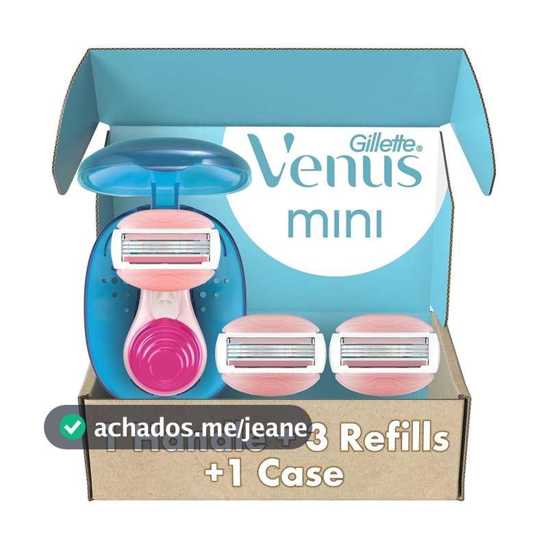 [Entrega 24 horas]Aparelho de Barbear Feminino Aço Inoxidável Faixa Lubrificante Antiderrapante Pele Sensível