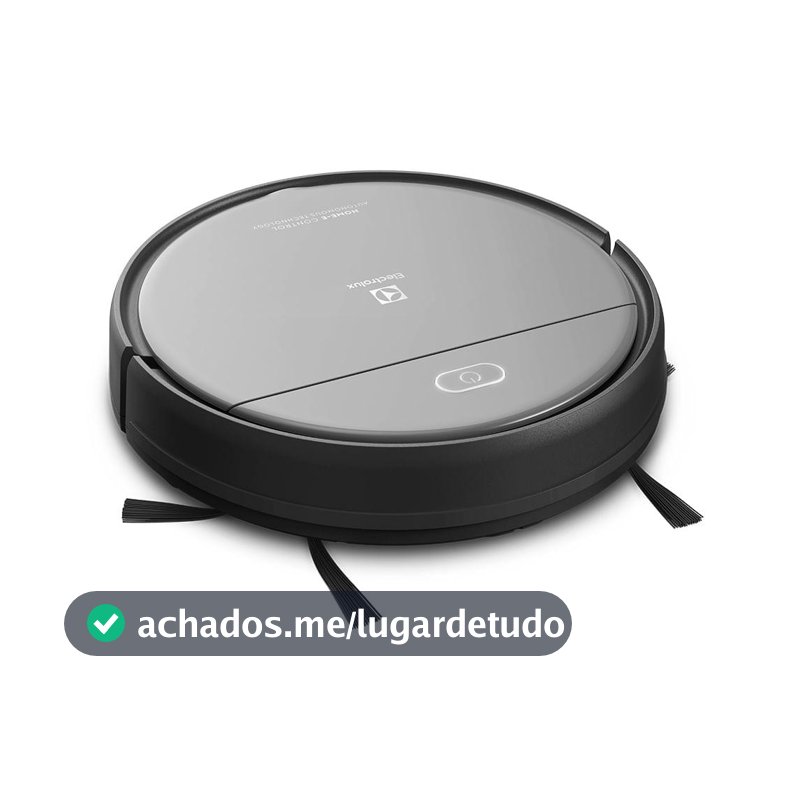 Robô Aspirador de Pó Electrolux 3 em 1 com Sensor Antiqueda Experience até 2h20 min Cinza (ERB20)