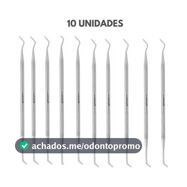 Espátula de Resina N°1 - Kit com 10 Unidades