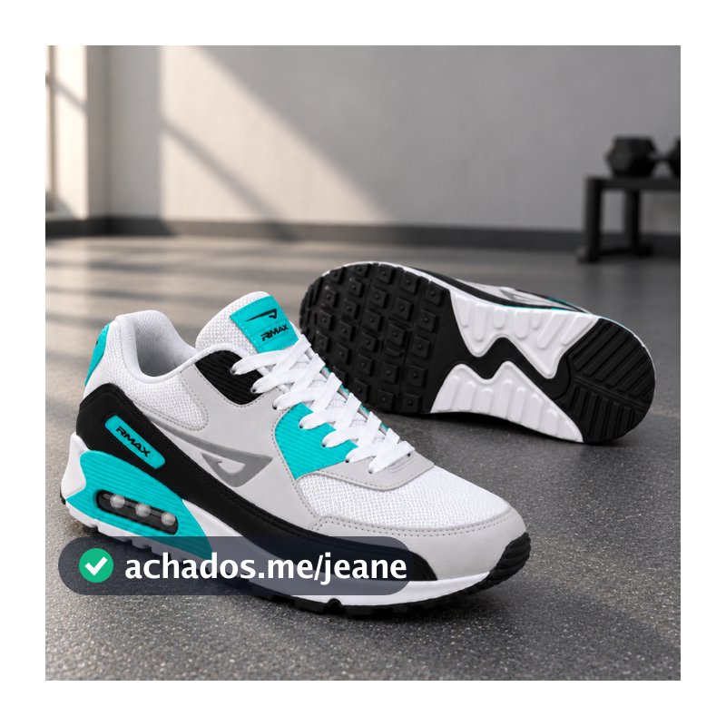 Tênis para Caminhada Masculino Mizon Air RMax 90 com Palmilha Macia