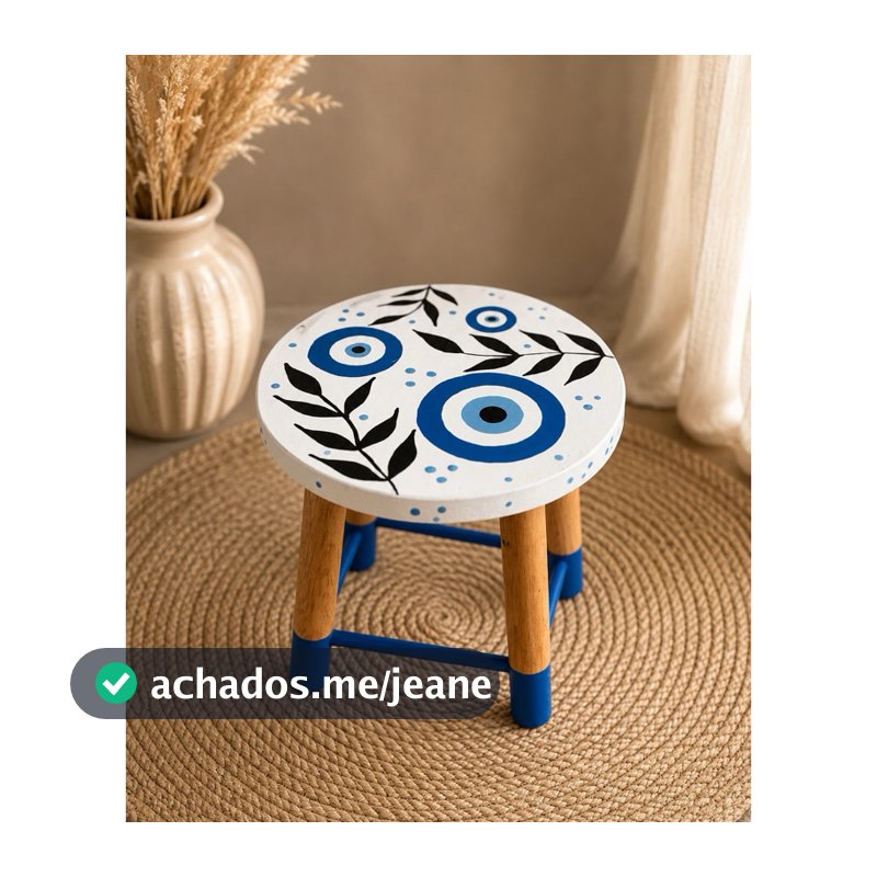 Banquinho artesanal