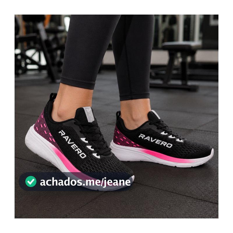 Tênis Feminino Esportivo Treino Corrida Academia Confortável Macio Leve Qualidade Premium