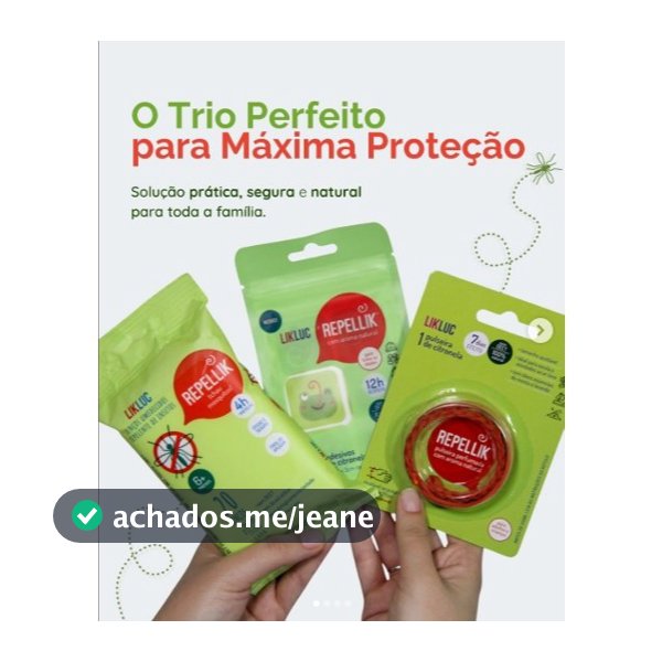 Repelente de Mosquitos Infantil Para Bebê Pulseira Adesivos e Lenço Umedecido Repellik  LIKLUC