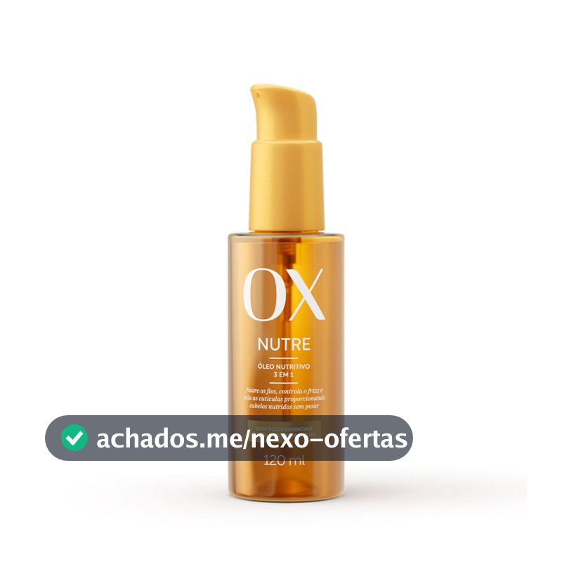 Óleo Capilar OX Nutritivo 3 Em 1 120ml