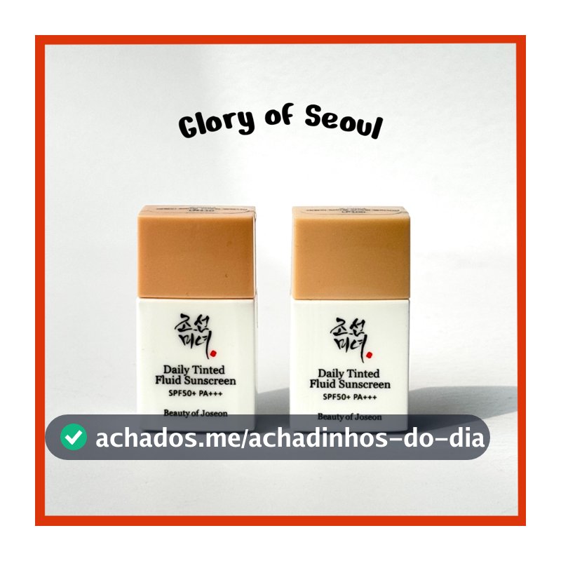 BEAUTY OF JOSEON Daily Tinted Fluid Sunscreen, 7ml / 2 Colors