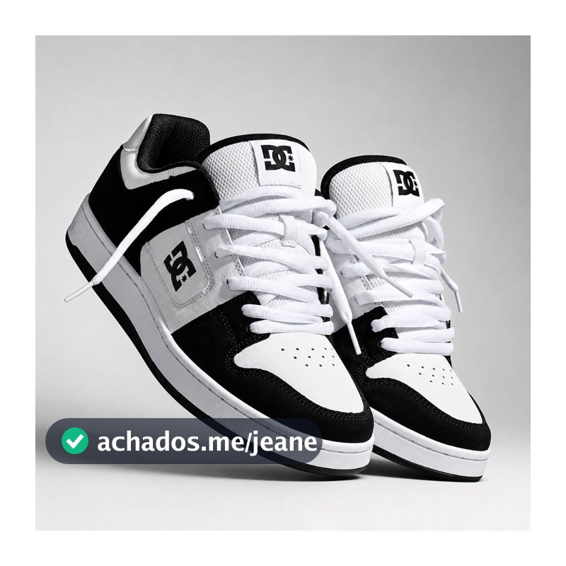 Tenis preto e branco de academia e esporte