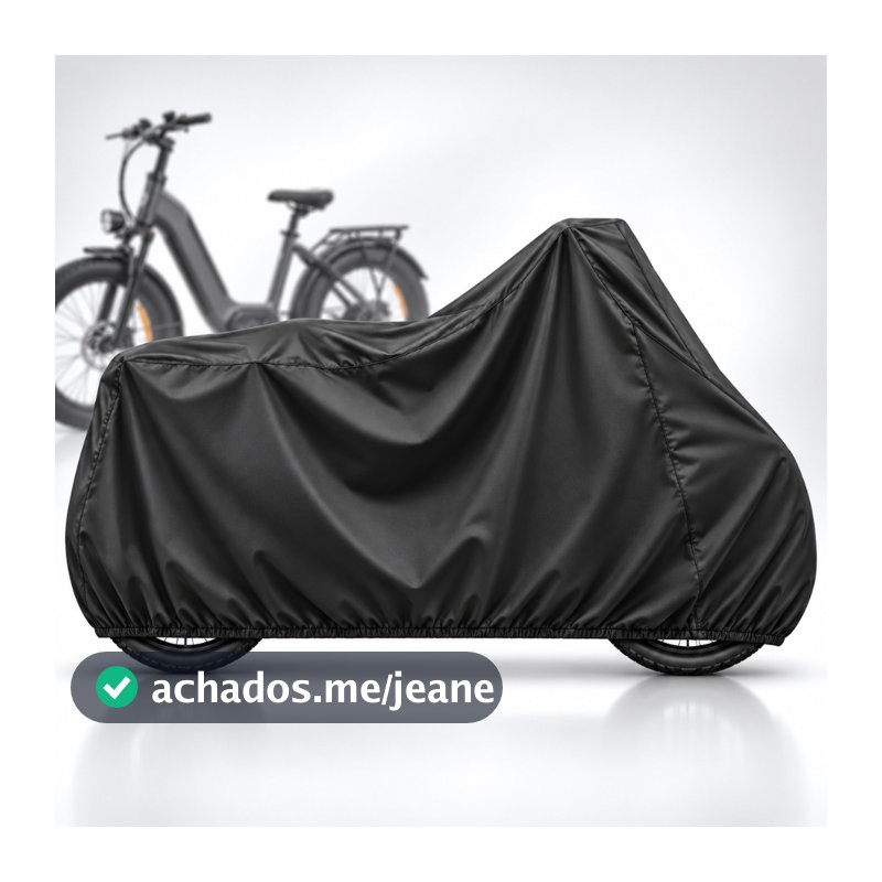 Capa para Cobrir Bicicleta e Bike Elétrica Impermeável Proteção Contra Chuva Sol Poeira Resistente