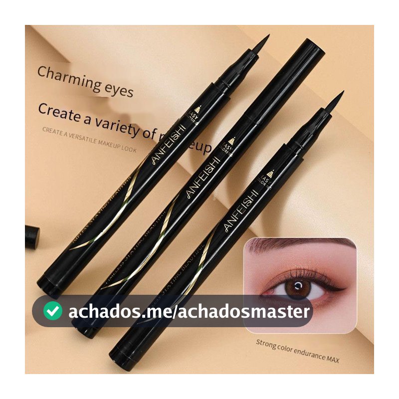 Novo Delineador Líquido Cool Black-Maquiagem À Prova D'água E De Manchas