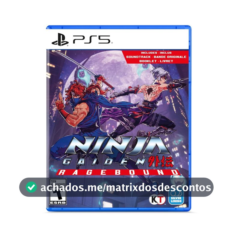 Ninja Gaiden Ragebound PS5 Midia Fisica