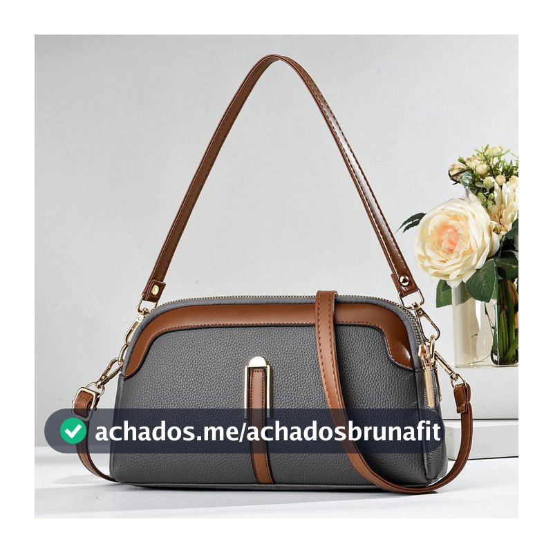 Bolsa Transversal Leve Prática Duas Divisões Top X6