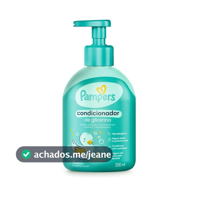 Pampers Condicionador de Glicerina 200ml