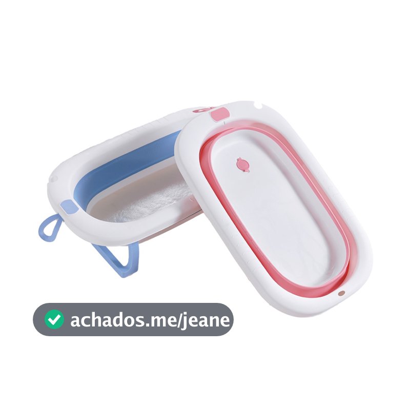Banheira Dobrável Retrátil 30L Infantil  - Compacta e Prática - BENE CASA