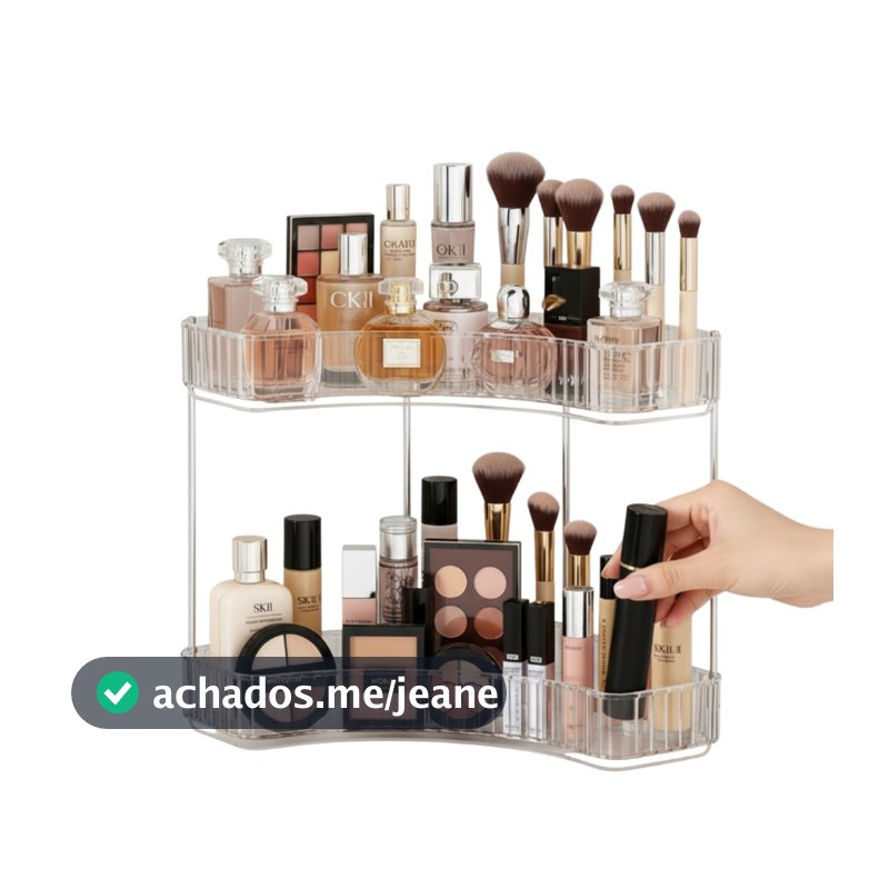 Rack Prateleira Organizador De Banheiro Maquiagem Multiuso