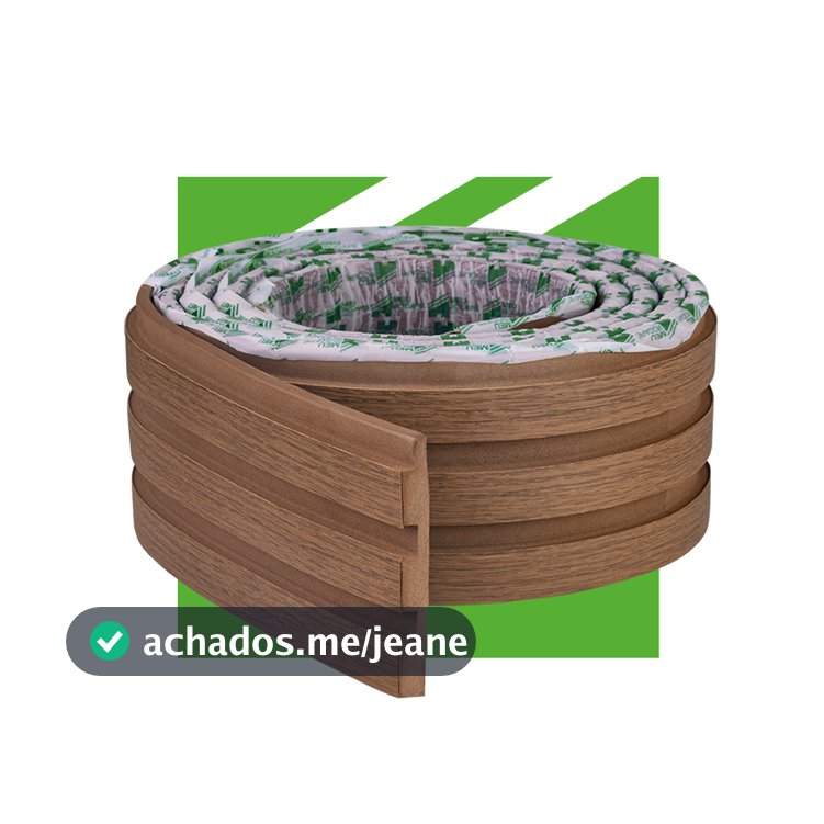 Painel Ripado Laminado Autocolante Cor Cinamomo Linha Madeto Meu Rodapé | Envio FULL