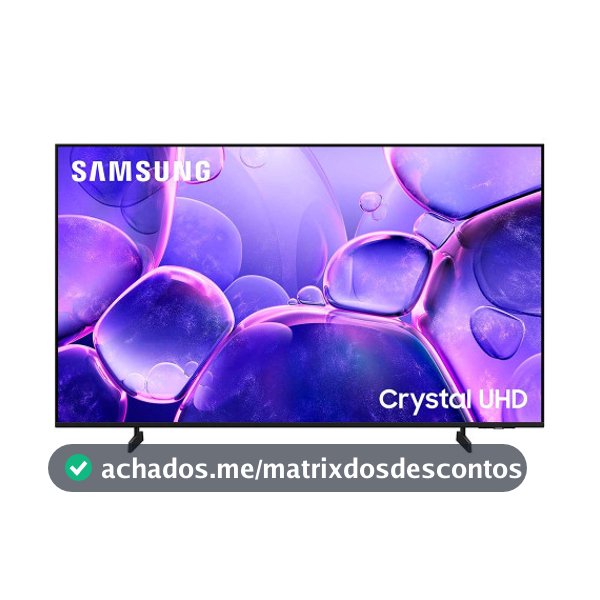 Smart TV 58 Polegadas Samsung U8500F Crystal UHD 4K 2025