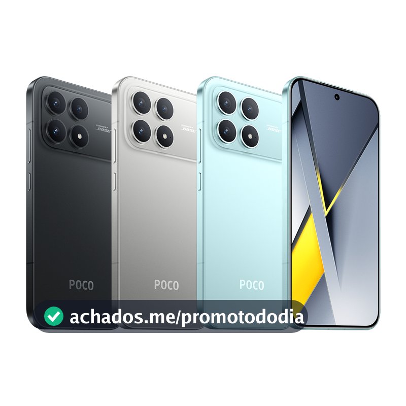 Celular Xiaomi Poco F8 Pro 5G 256GB OU 512GB 12GB RAM COM NFC VERSÃO GLOBAL FONTE BRASIL NOVO LACRADO A PRONTA ENTREGA