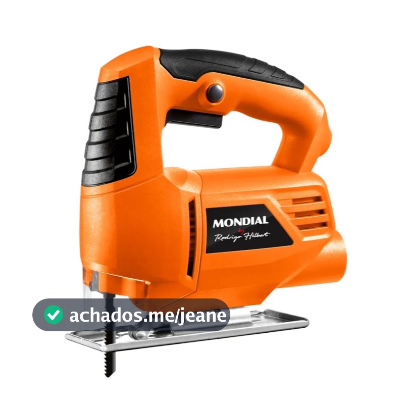 Serra tico tico 450W corte 60mm com 2 lâminas By Rodrigo Hilbert ST-RH-01 Mondial